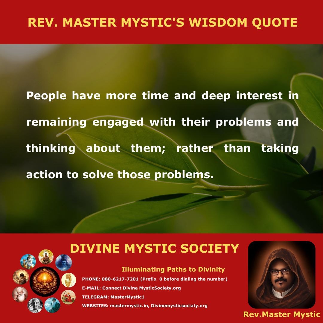 Rev Master Mystic.s Wisdom Quote No 16